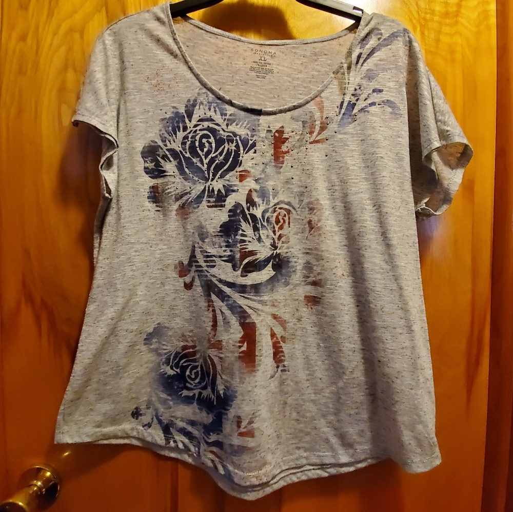 Sonoma patriotic top